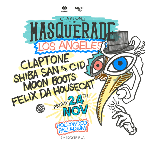 THE MASQUERADE RETURNS TO LOS ANGELES ON NOV 24TH