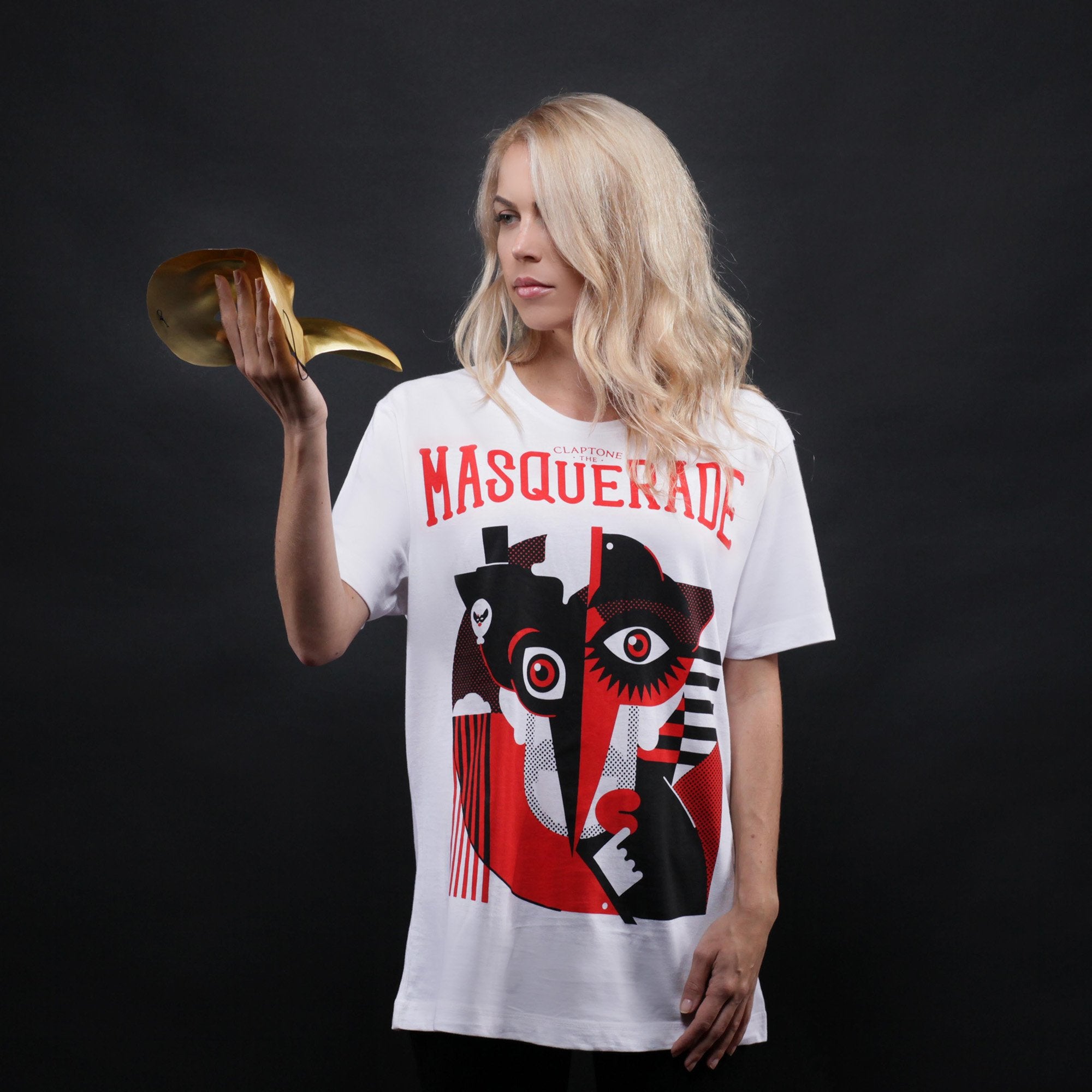 New: The Masquerade Tee Girl - White (Limited Edition)